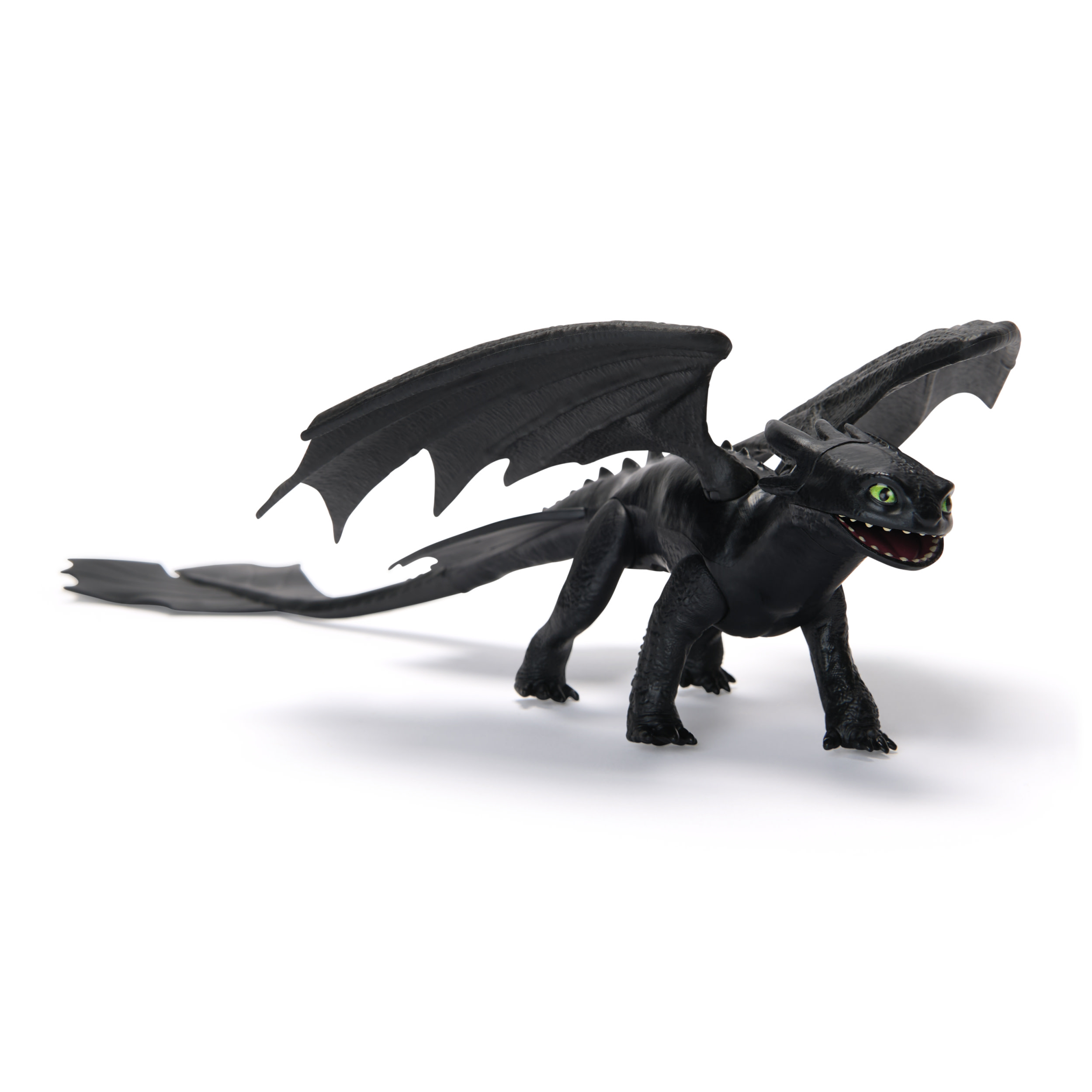 How to train your dragon DreamWorks Dragons, , Toothless, drago da 23 cm, giocattoli per bambini dai 4 anni in su