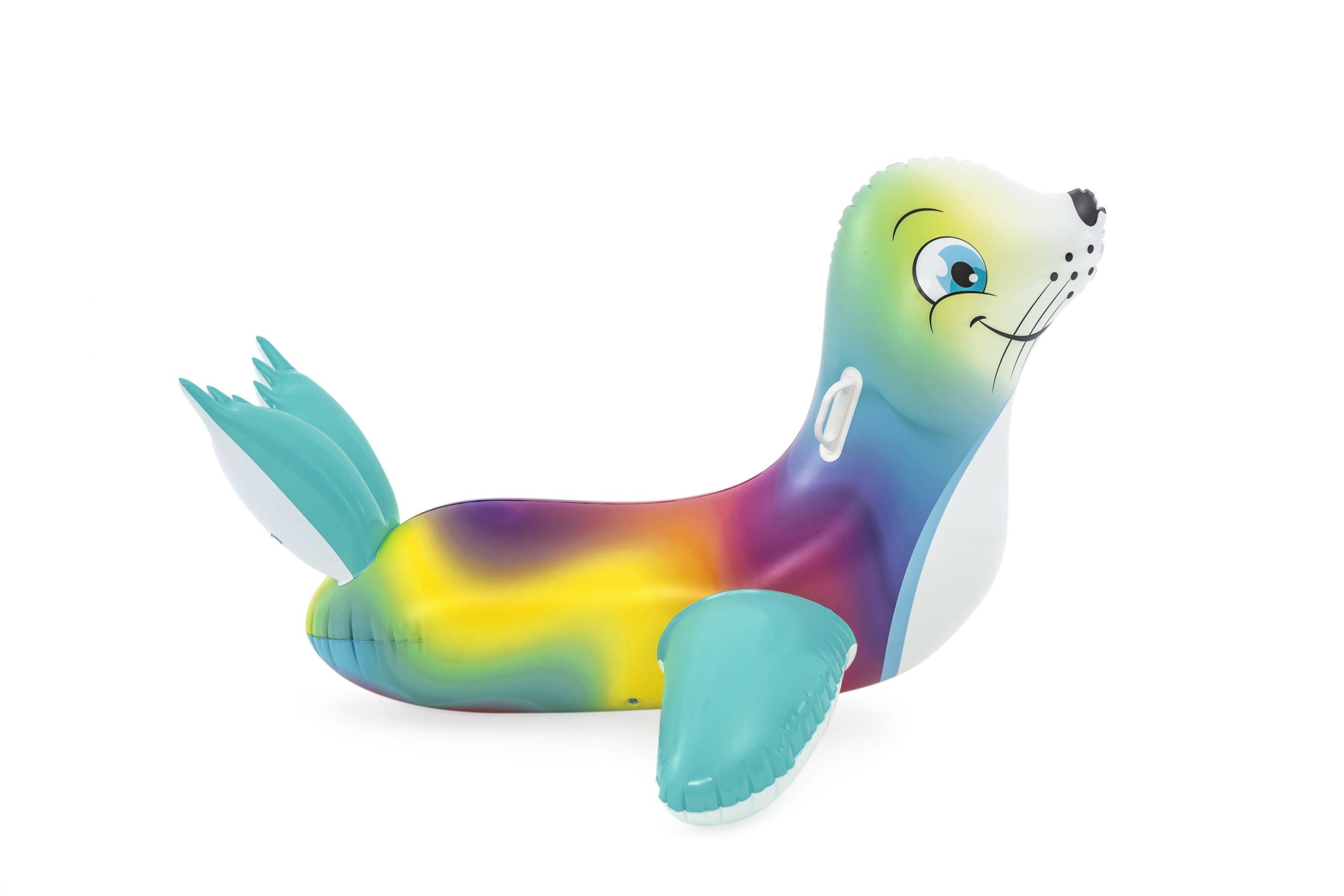 Bestway 41479 galleggiante da piscina e da spiaggia Multicolore Fantasia Gonfiabile cavalcabile