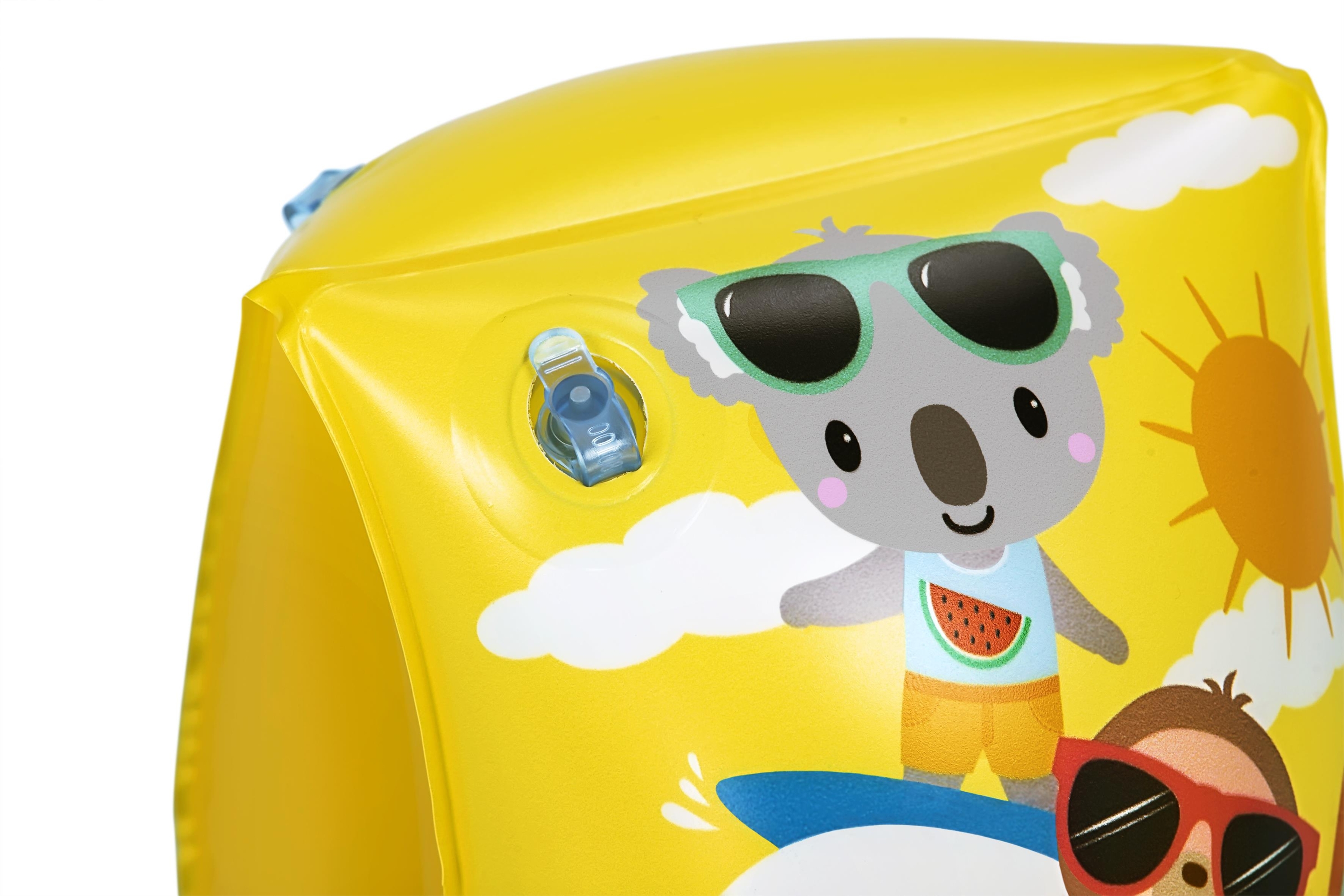 Bestway 32042 / 25 galleggiante per nuoto da bambini PVC Giallo Braccioli da nuoto