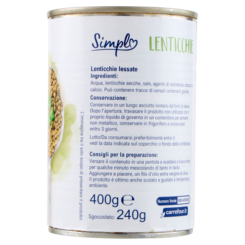 Simpl Lenticchie 400 g