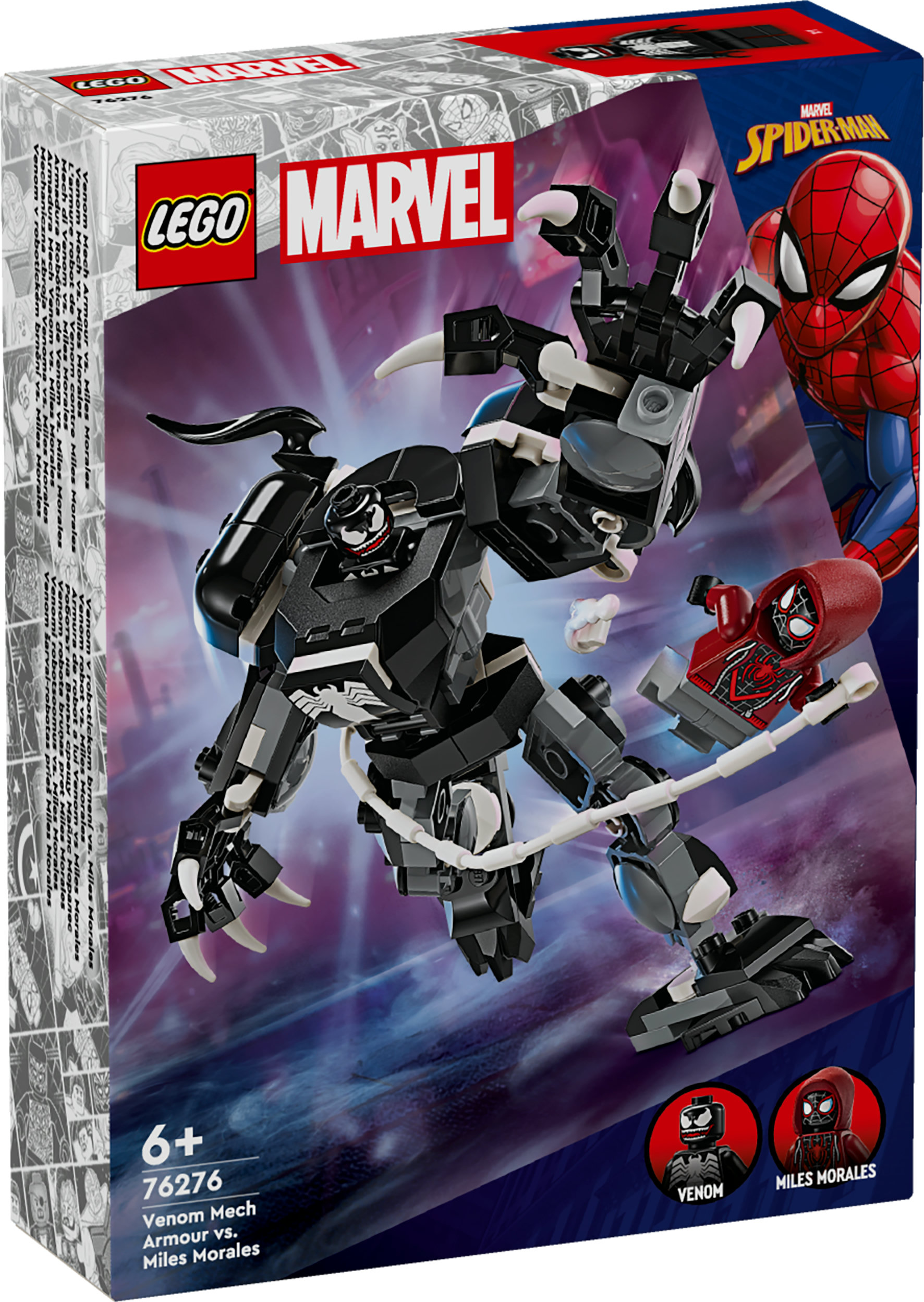 LEGO Mech di Venom vs. Miles Morales
