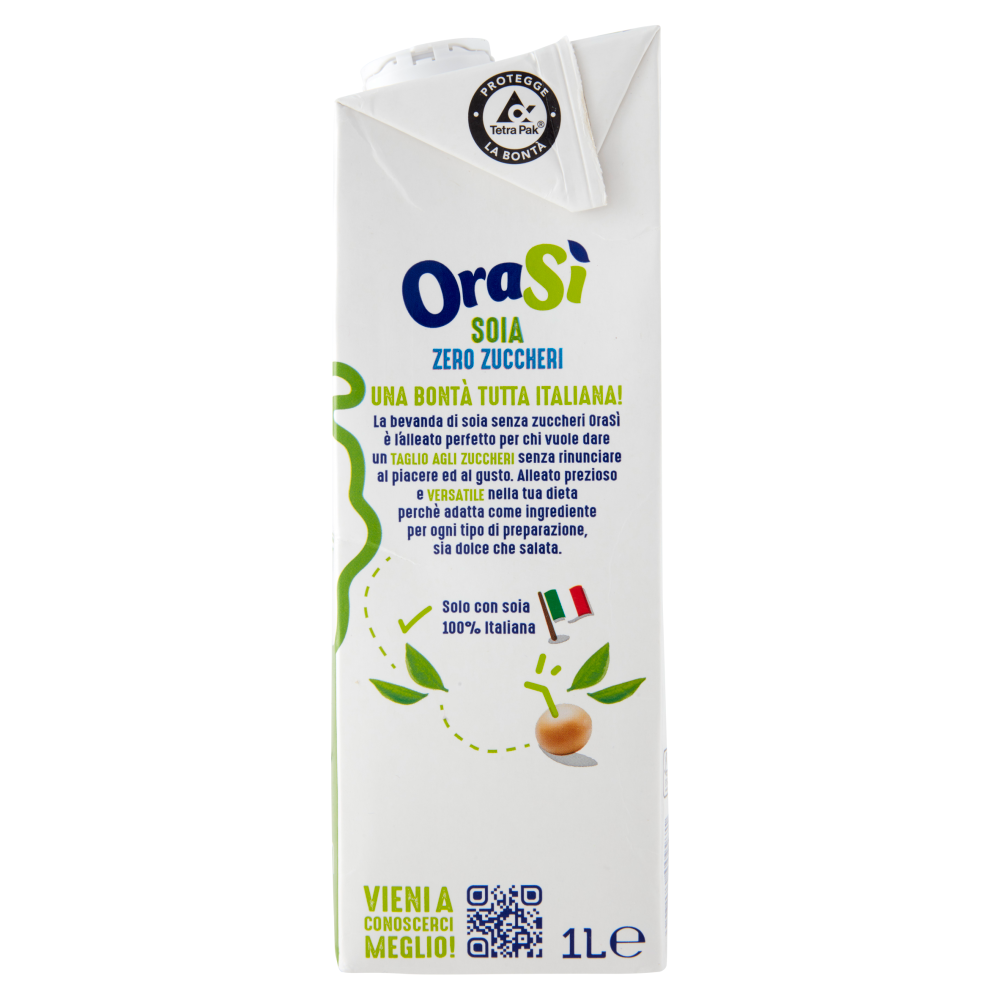 OraSì Soia Zero Zuccheri 1 L