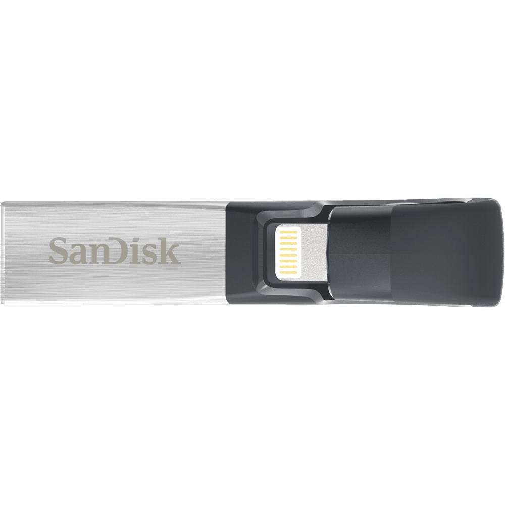 SanDisk iXpand unità flash USB 32 GB USB Type-A / Lightning 3.2 Gen 1 (3.1 Gen 1) Nero, Argento