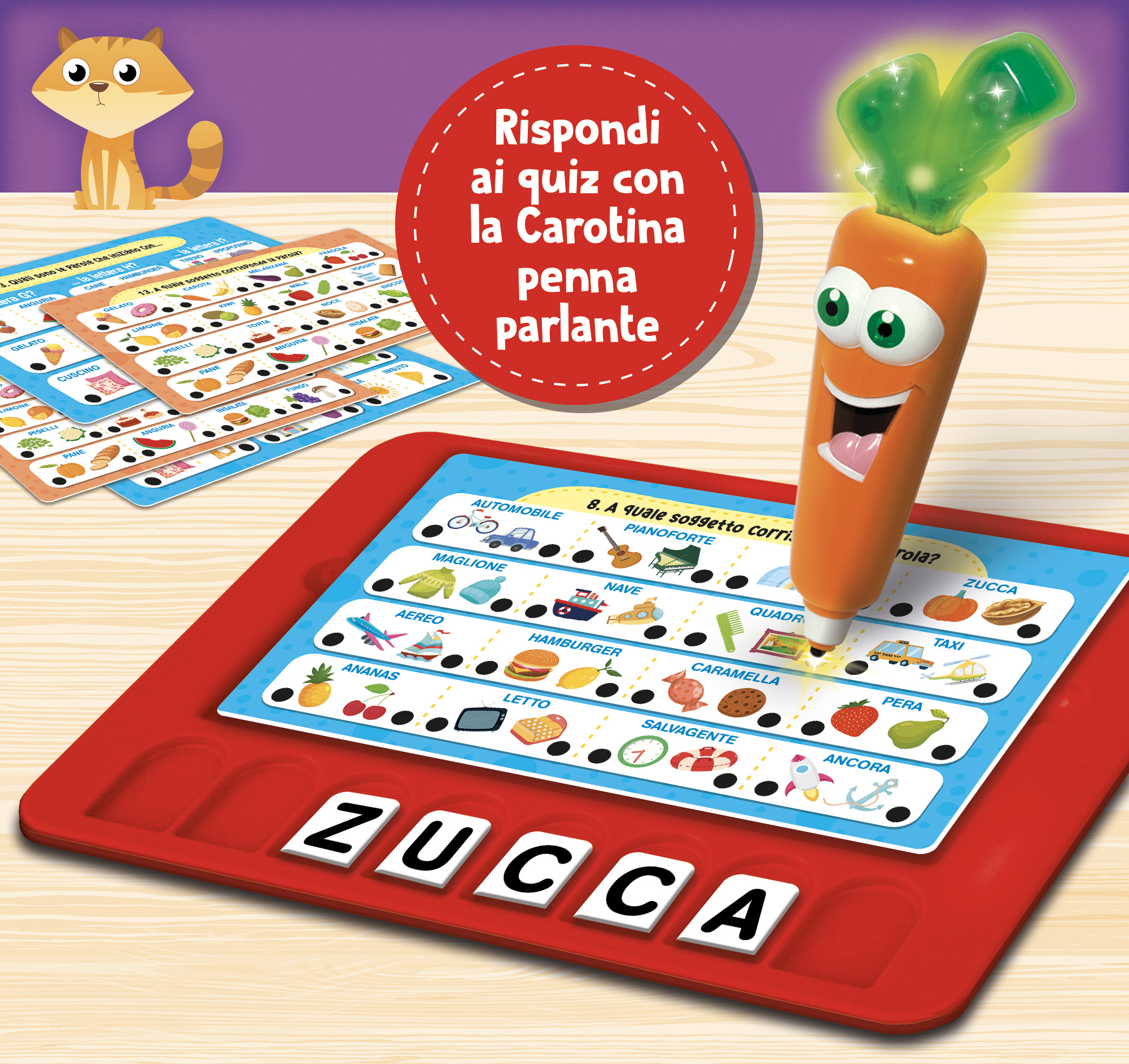 Lisciani 102327 gioco da tavolo Carta da gioco