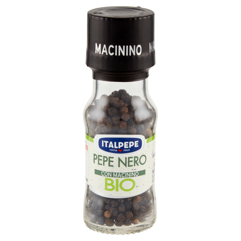 Italpepe Pepe Nero con Macinino Bio 30 g