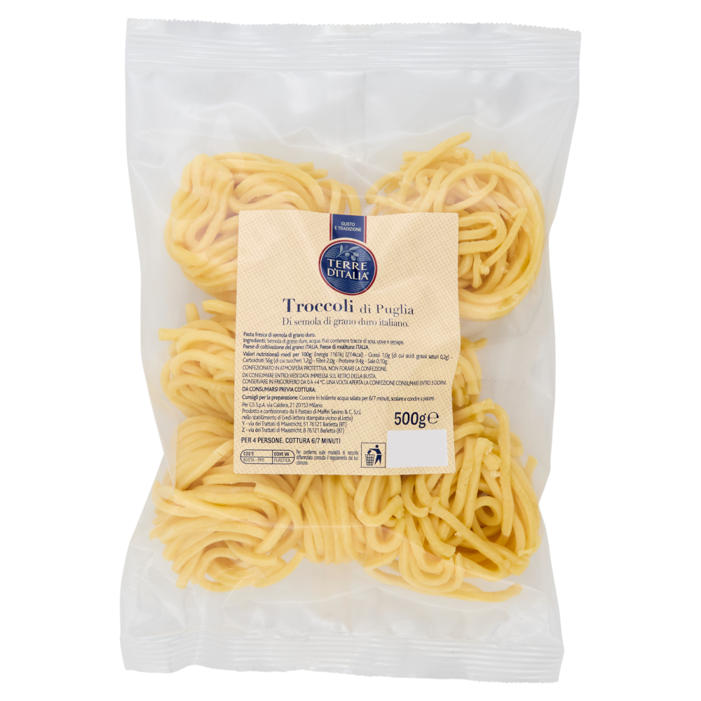 Terre d'Italia Troccoli di Puglia 500 g