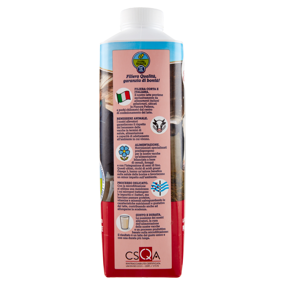 Carrefour Extra Latte Microfiltrato Parzialmente Scremato 1 L