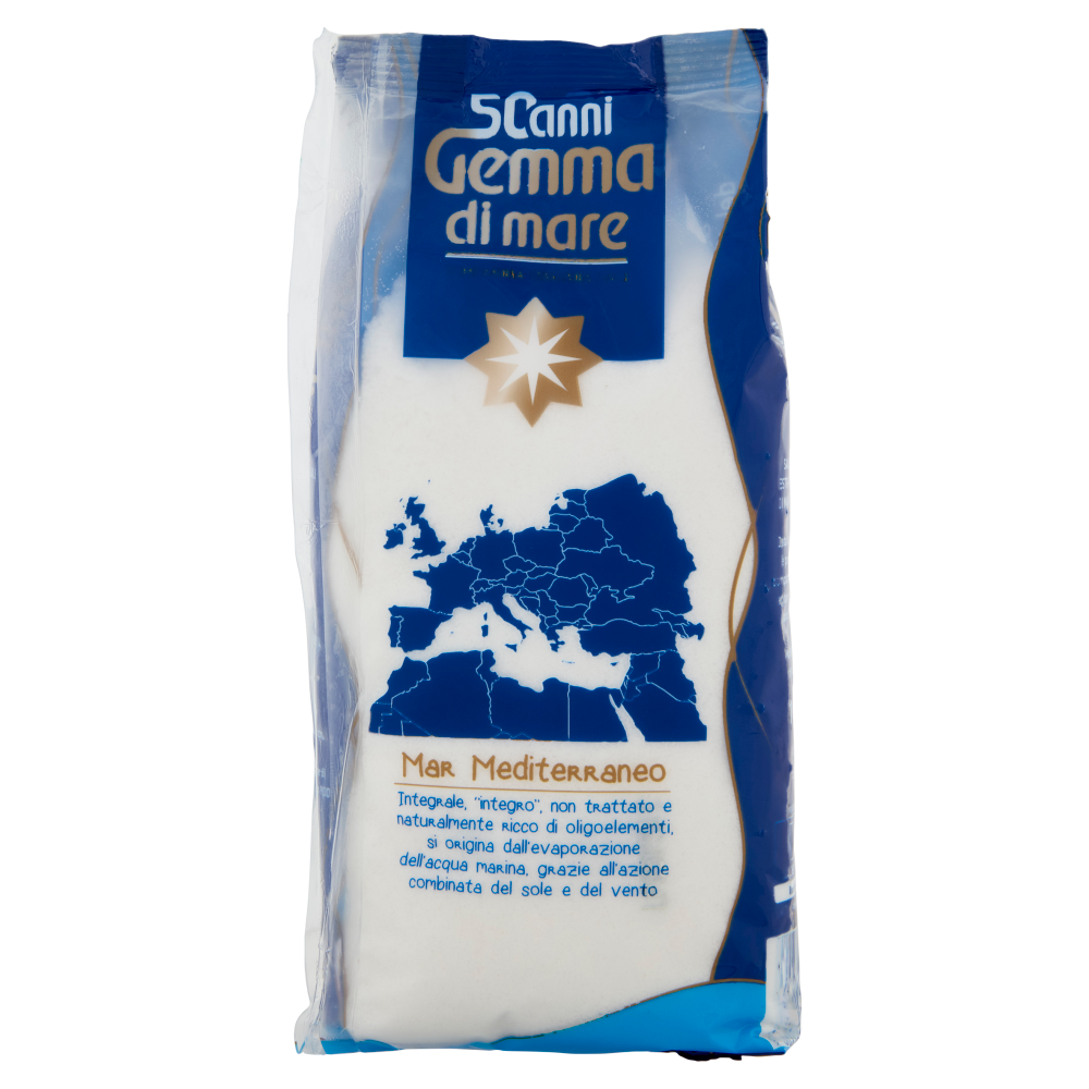 Gemma di mare Gli Integrali Sale Marino del Mediterraneo Fino 1000 g