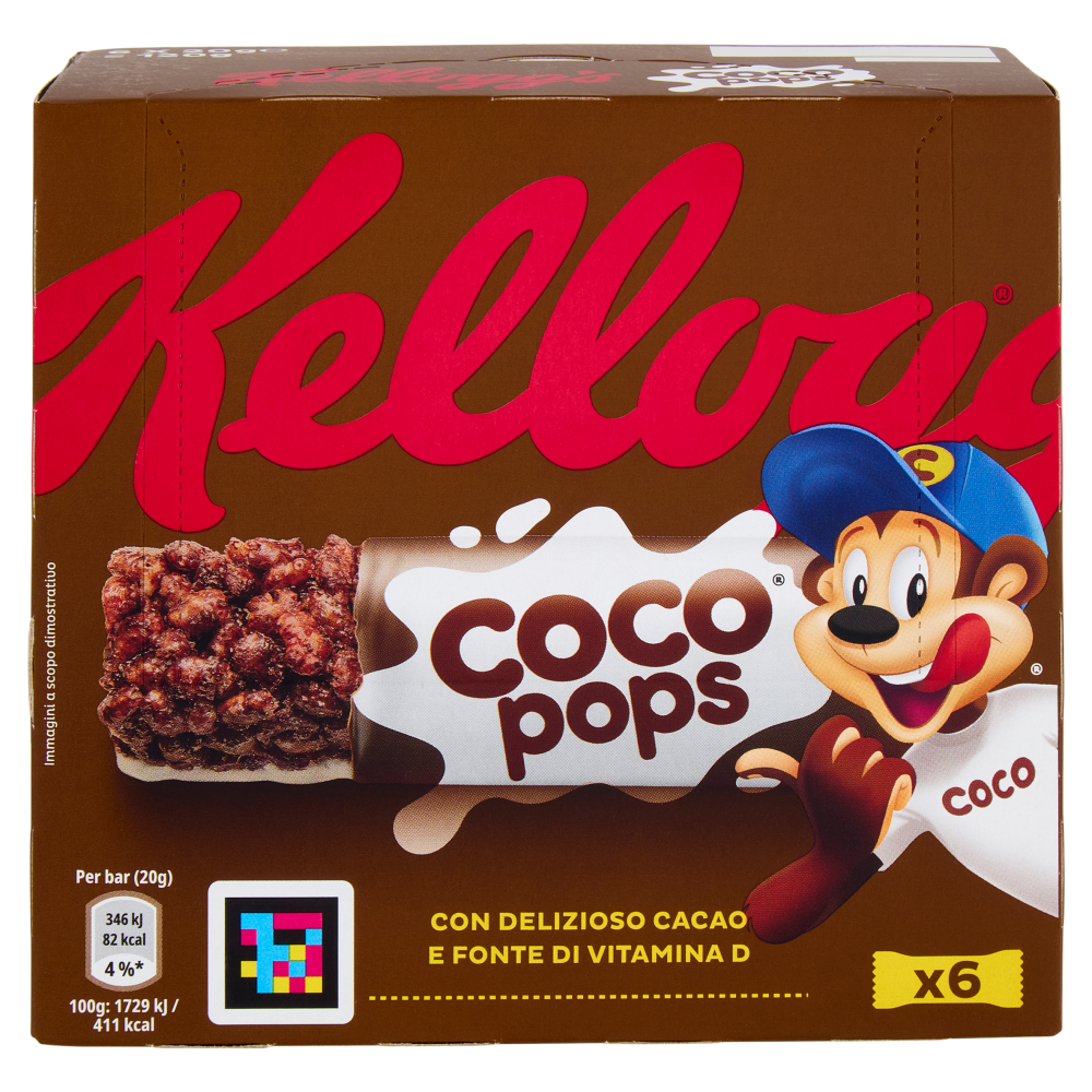 Kellogg's Coco pops 6 x 20 g