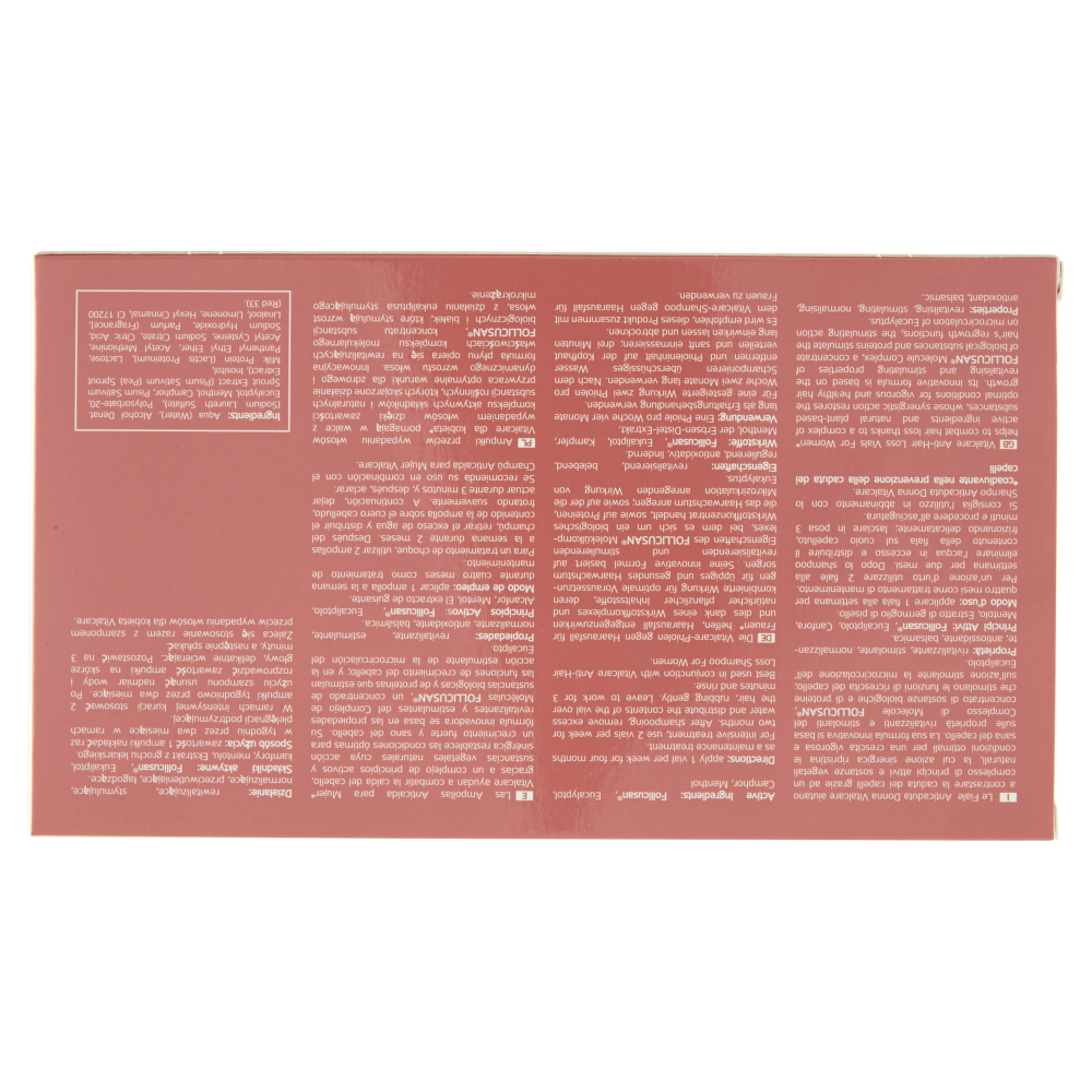 Vitalcare Professional Anticaduta* Lozione Donna Energizzante Ristrutturante 10 x 6 ml