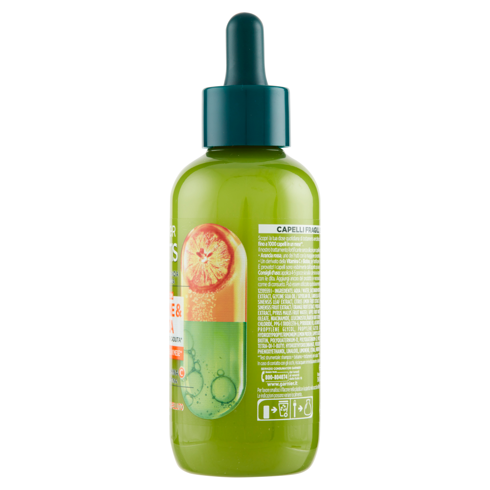 Garnier Fructis Vitamine&Forza, Trattamento anticaduta fortificante arricchito con Vitamine, 125 ml