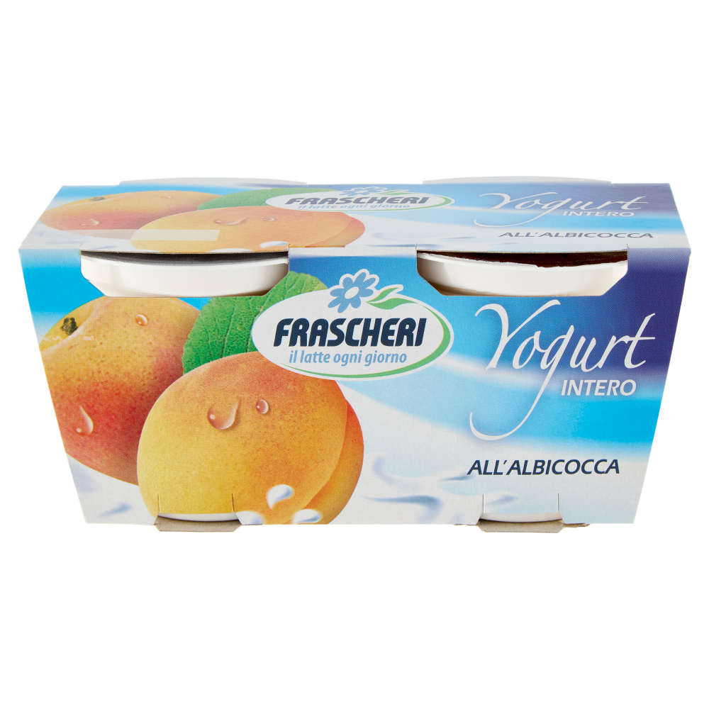 Frascheri Yogurt Intero Albicocca 2 x 125 g