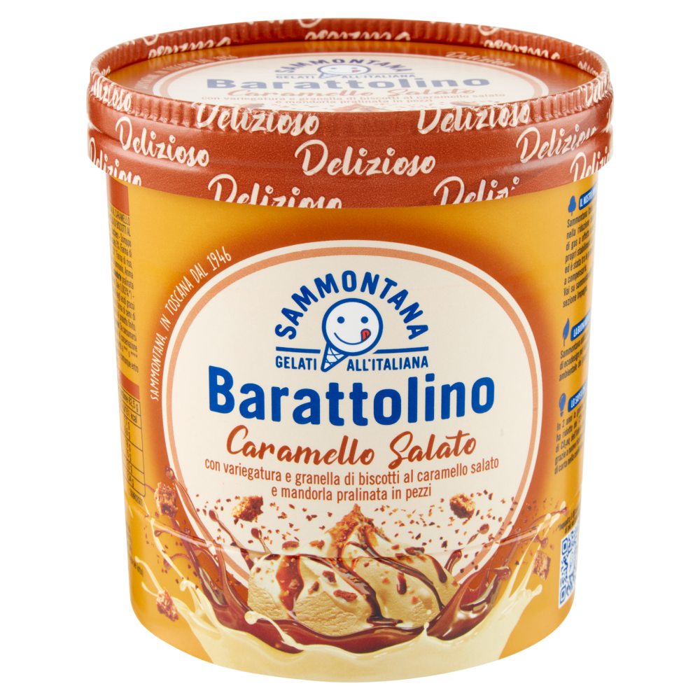 Sammontana Barattolino Delizioso Caramello Salato 500 g