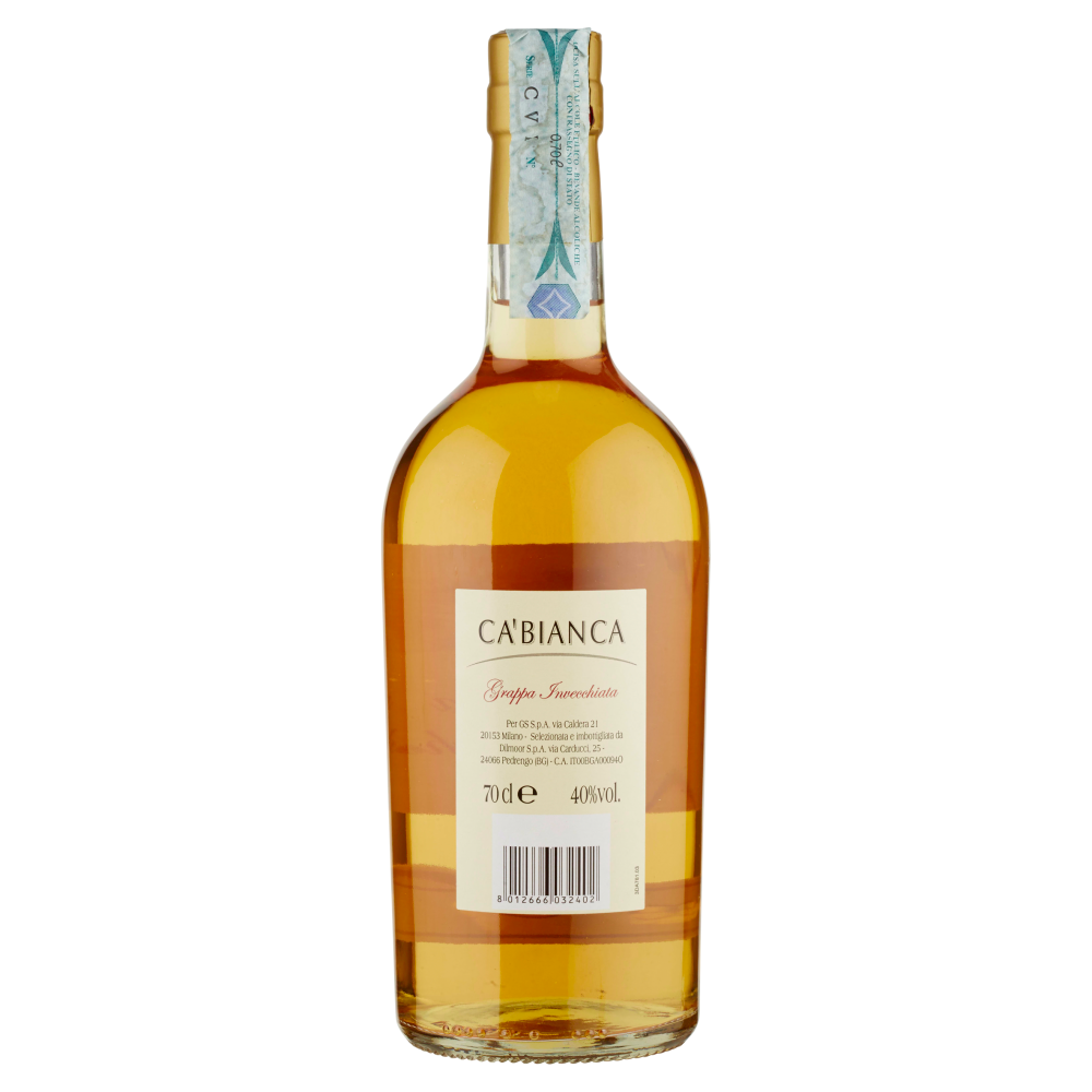 Ca' Bianca Grappa Invecchiata 70 cl