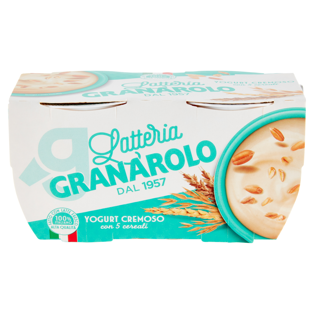 Granarolo Yogurt Cremoso con 5 cereali 2 x 125 g