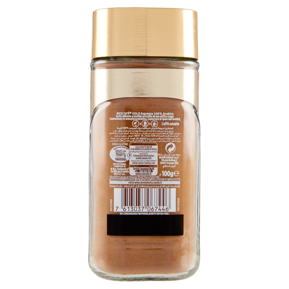 NESCAFÉ Gold Espresso Caffè solubile barattolo 100 g