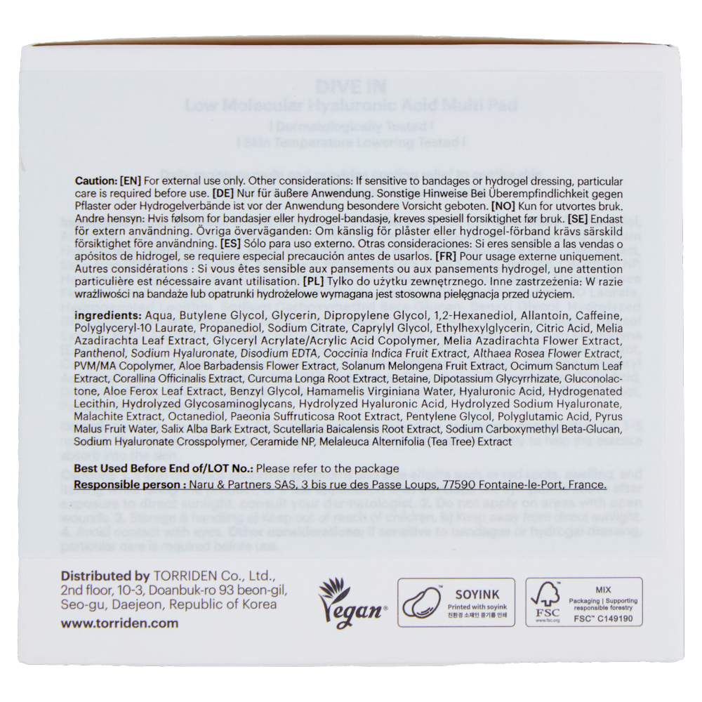 Torriden Dive in Multi Pad 160 ml