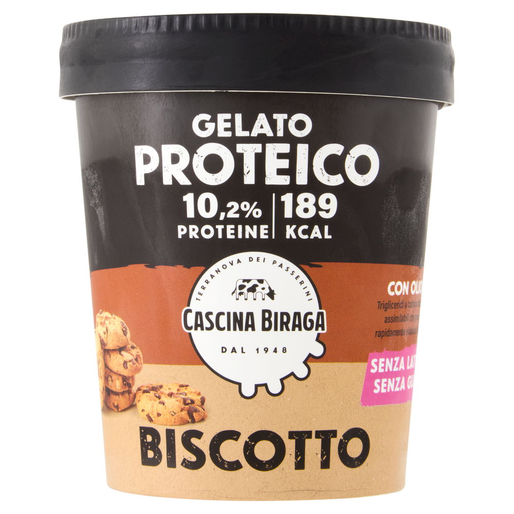 Cascina Biraga Gelato Proteico Biscotto 300 g