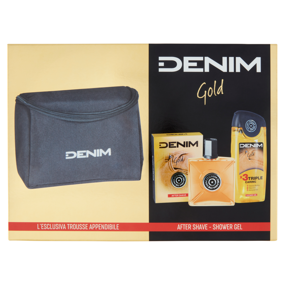 Denim Gold Trousse Denim After Shave 100 ml + Shower Gel 250 ml