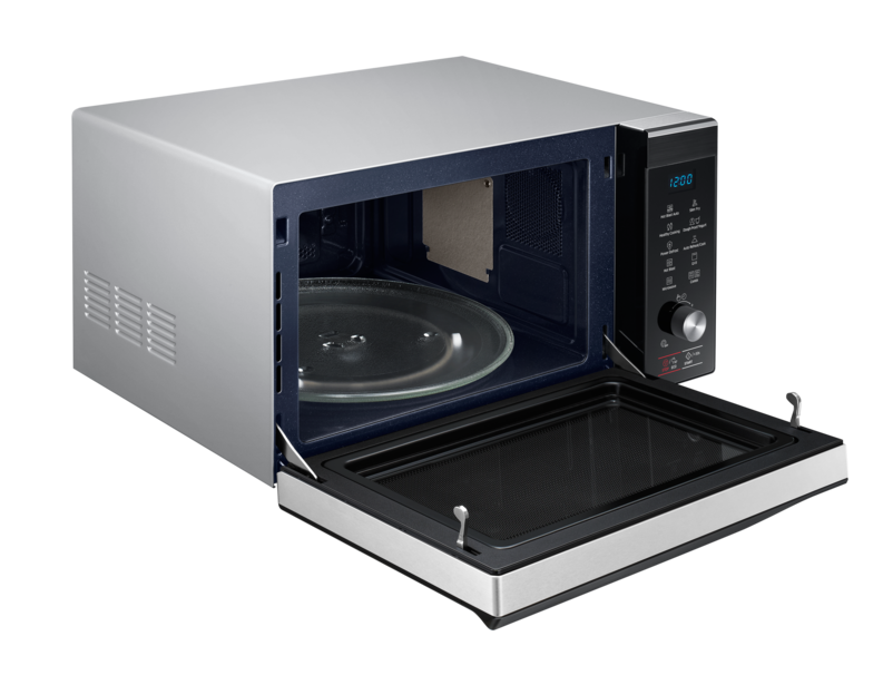 Samsung MC32K7055CT forno a microonde Superficie piana Microonde combinato 32  L 900 W Nero, Acciaio inossidabile | Carrefour