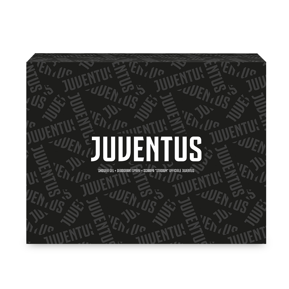 JUVENTUS GIFT SET (SCIARPA + DEO 150ML + SHOWER GEL 200ML TB)
