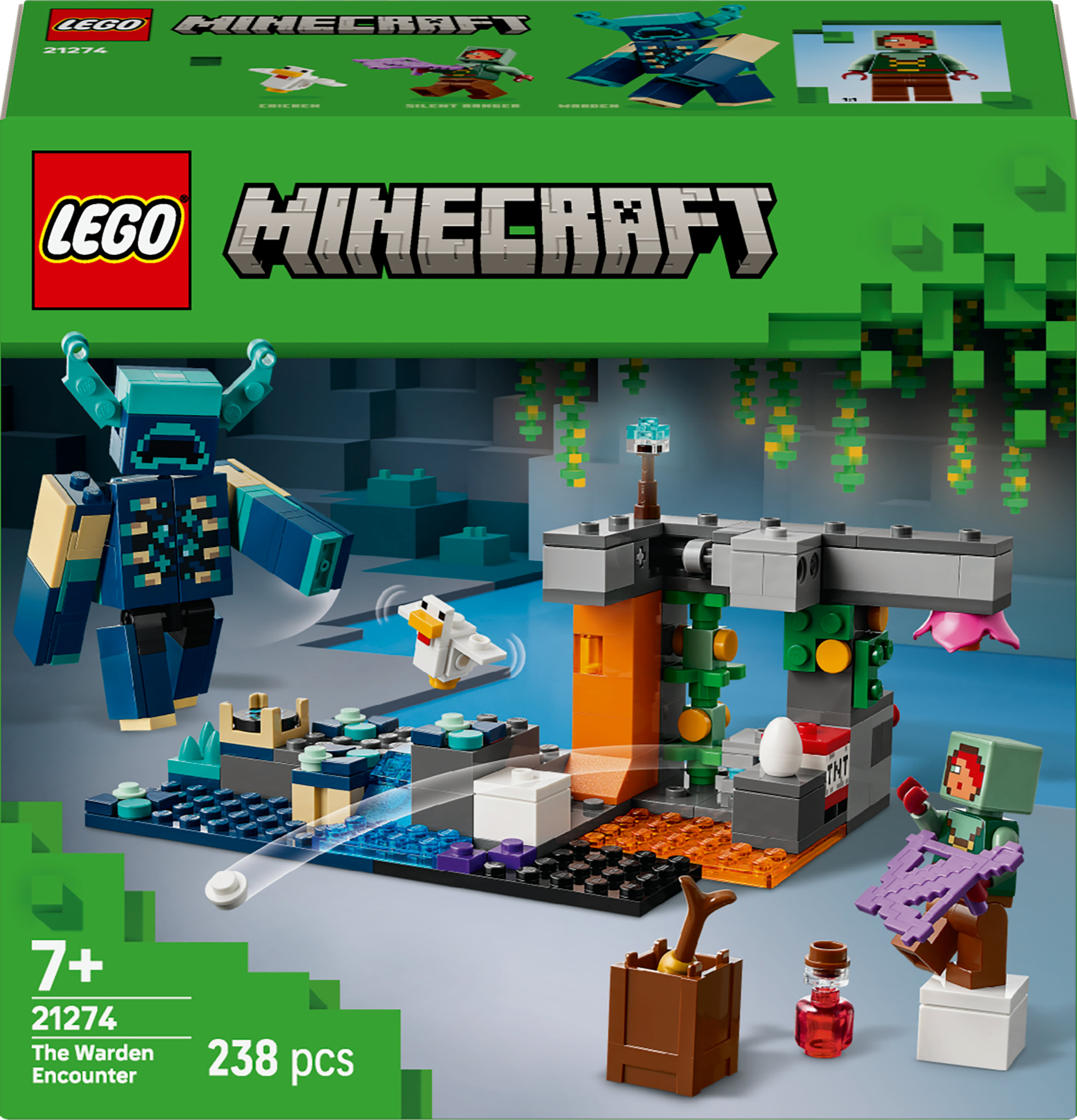LEGO Minecraft L’incontro con il Sorvegliante