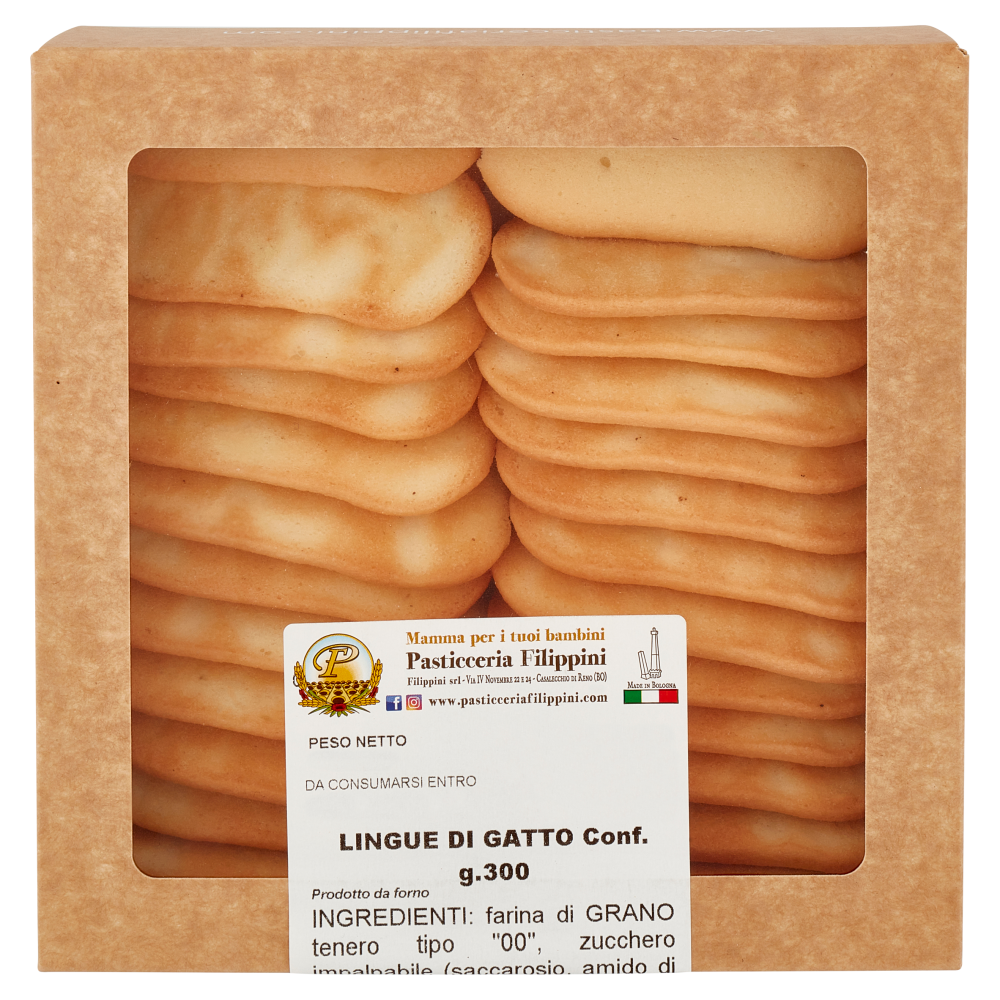 Pasticceria Filippini Lingue di Gatto Conf. 300 g