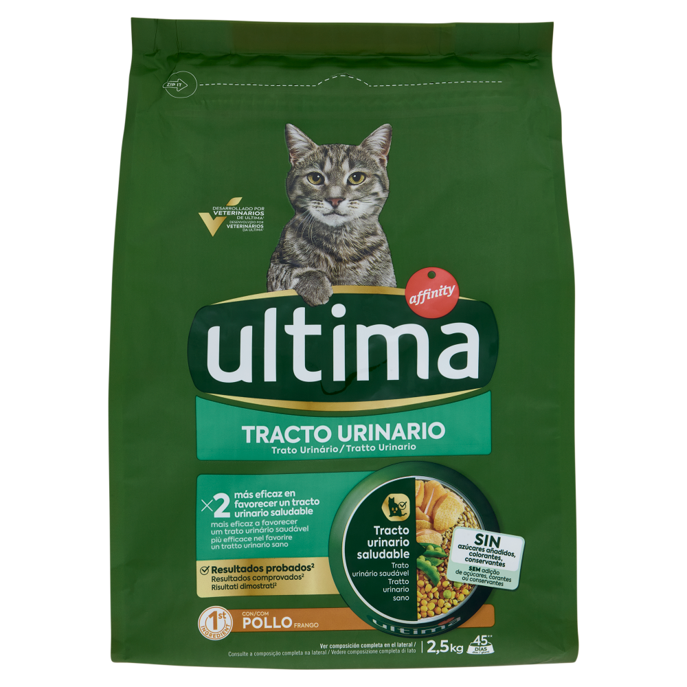 ultima Cat Tratto Urinario con Pollo 2,5 kg