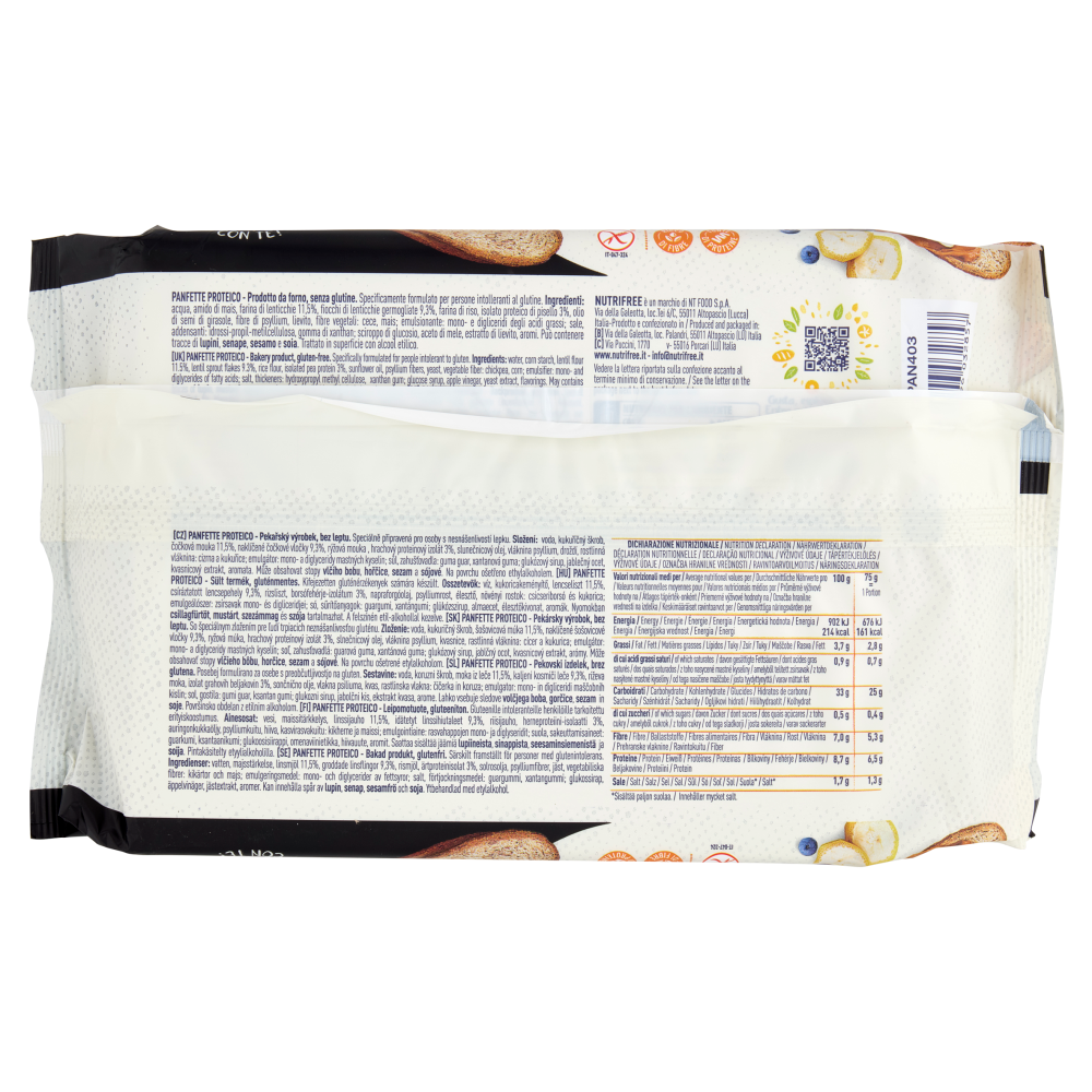 Nutrifree Panfette Protico Senza Glutine 300 g