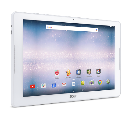Acer Iconia B3-A40-K2YF Mediatek 32 GB 25,6 cm (10.1") 2 GB Wi-Fi 5 (802.11ac) Android 7.0 Bianco