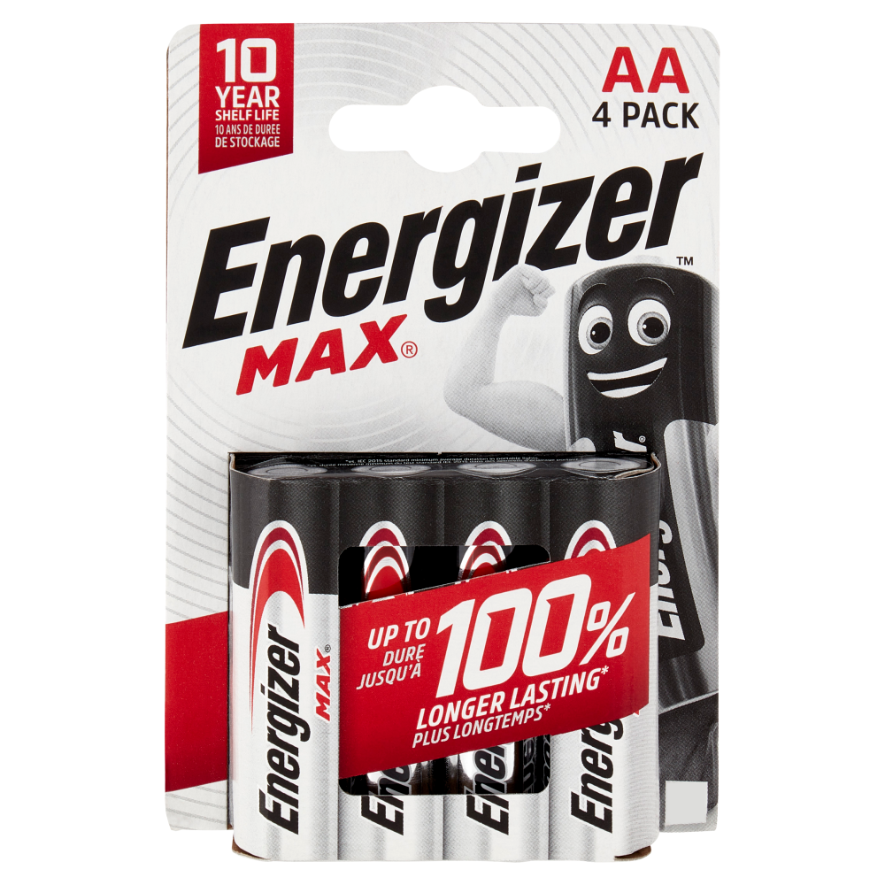 Energizer Max AA 4 pz