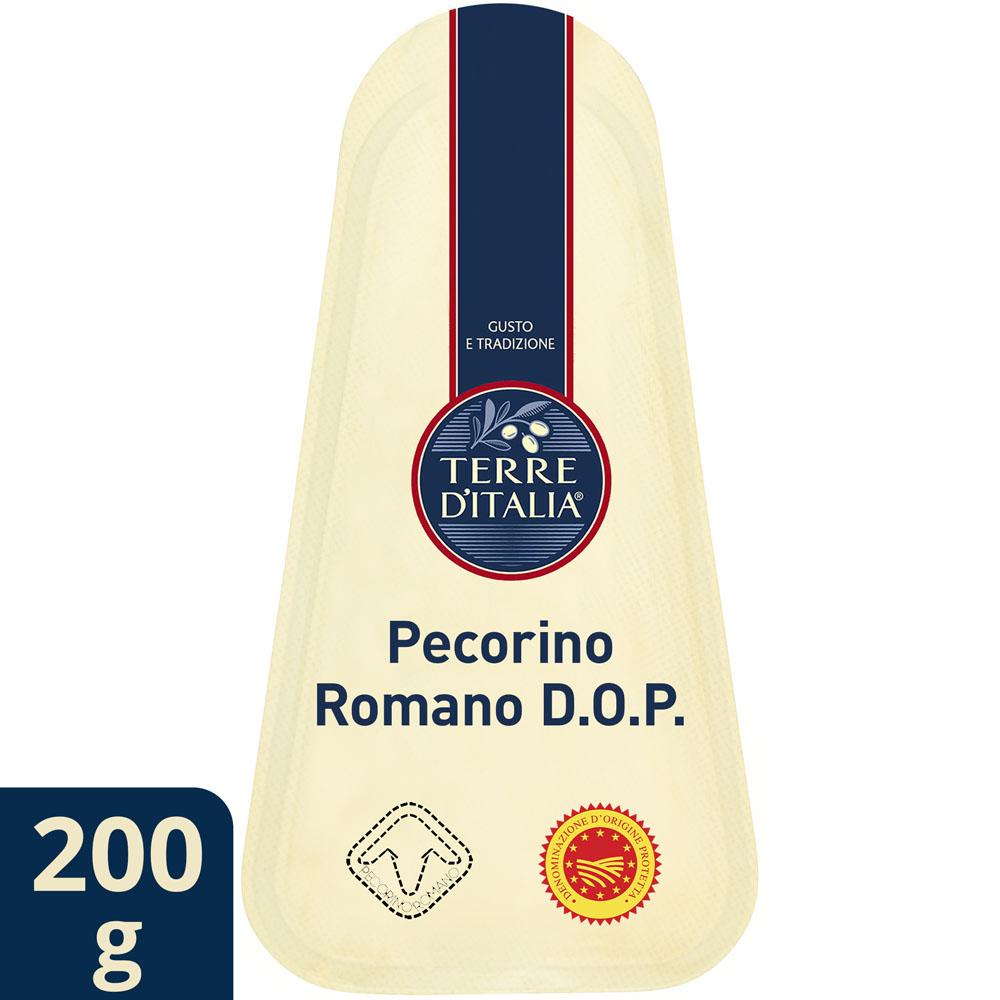 Terre d'Italia Pecorino Romano DOP 200 g Carrefour