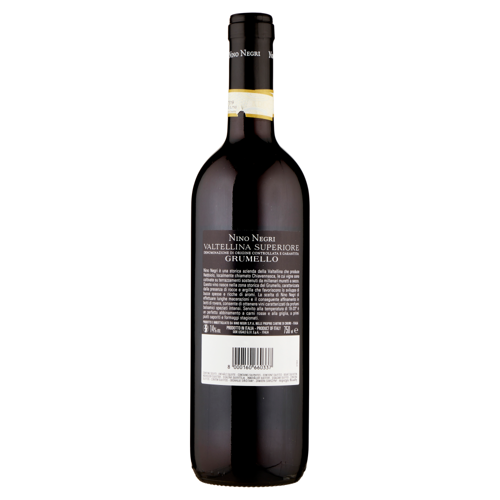 Nino Negri Grumello Valtellina Superiore DOCG Nebbiolo 750 ml