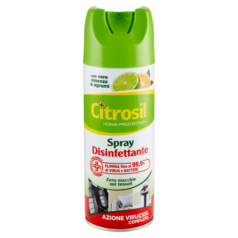 Citrosil Home Protection Spray Disinfettante con vere essenze di agrumi 300 ml