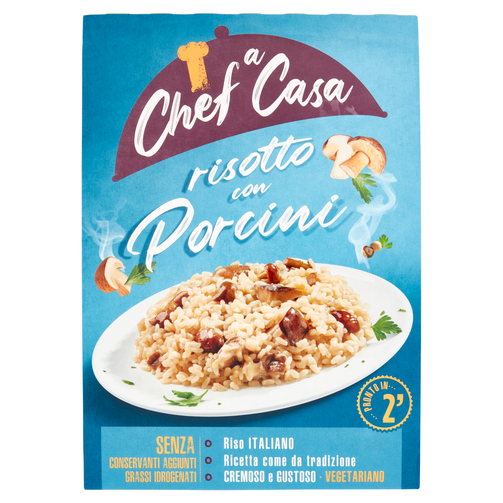 Chef a Casa risotto con Porcini 250 g