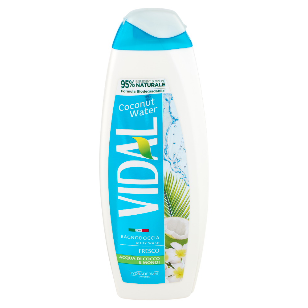 Vidal Coconut Water&nbsp;Bagnodoccia Fresco Acqua di Cocco e Monoi 500 ml