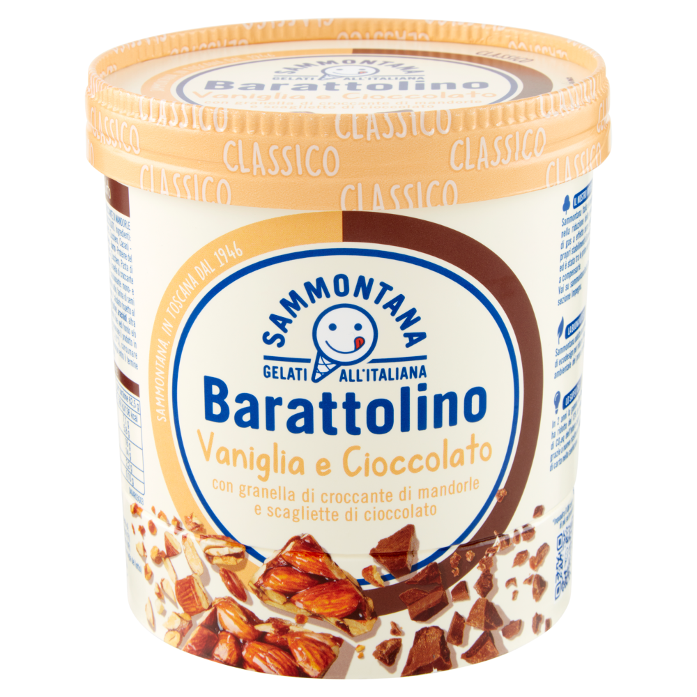 Sammontana Barattolino Classico Vaniglia e Cioccolato 500 g