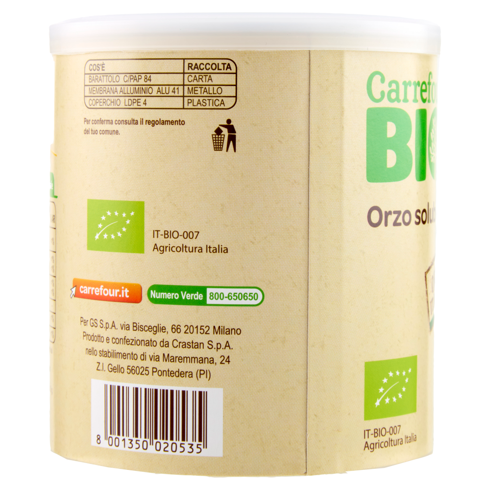 Carrefour Bio Orzo solubile 120 g