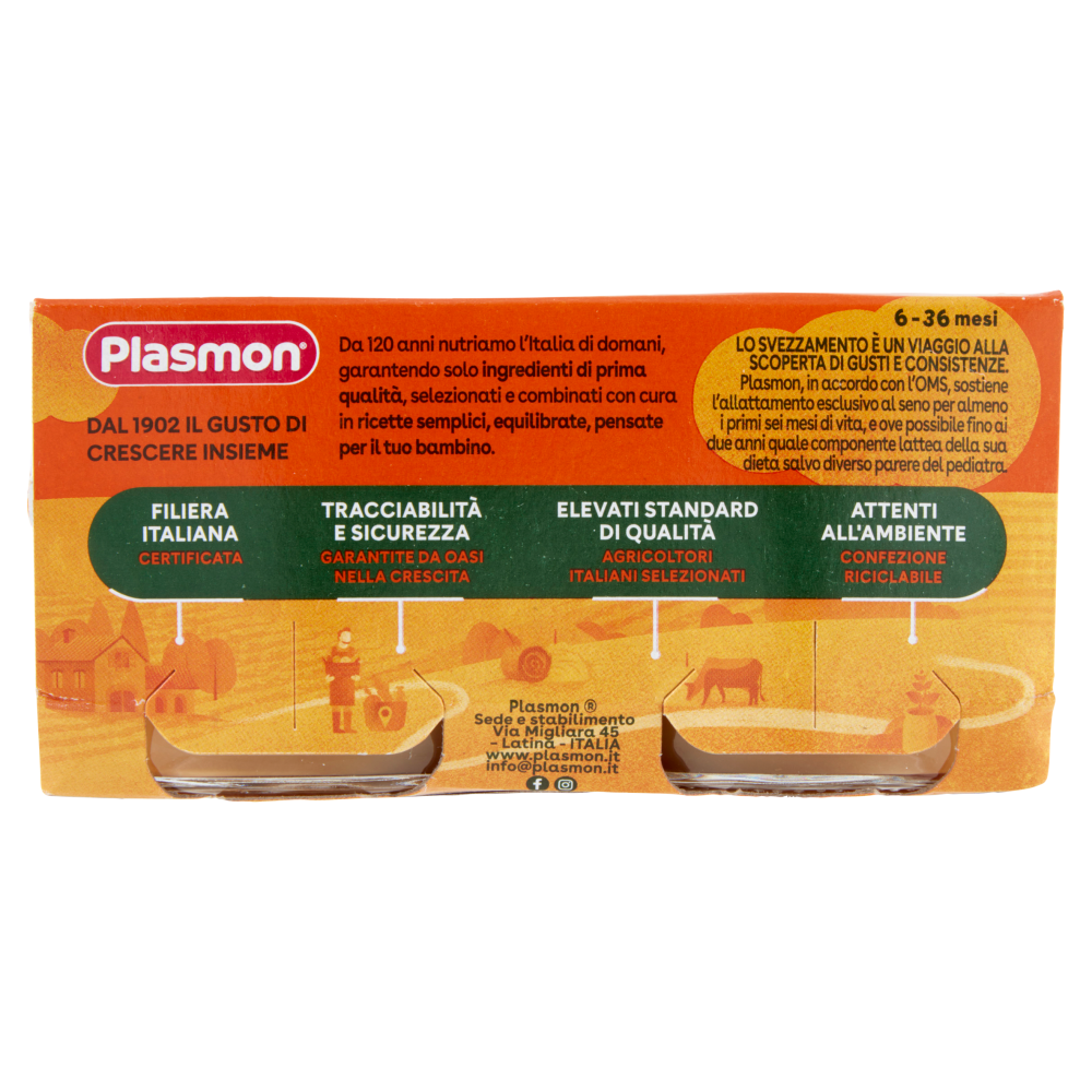 Plasmon Omogeneizzato Mela 2 x 80 g