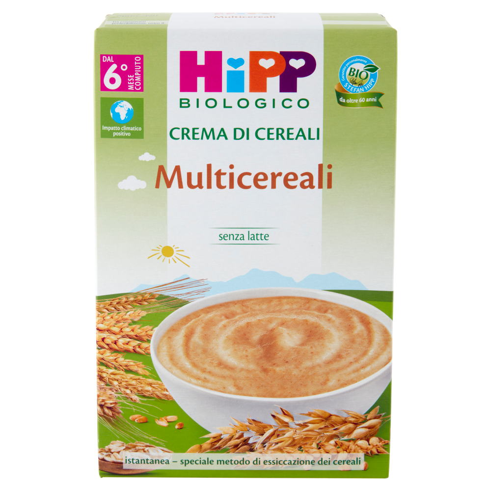 HiPP Biologico Crema di Cereali Multicereali 200 g