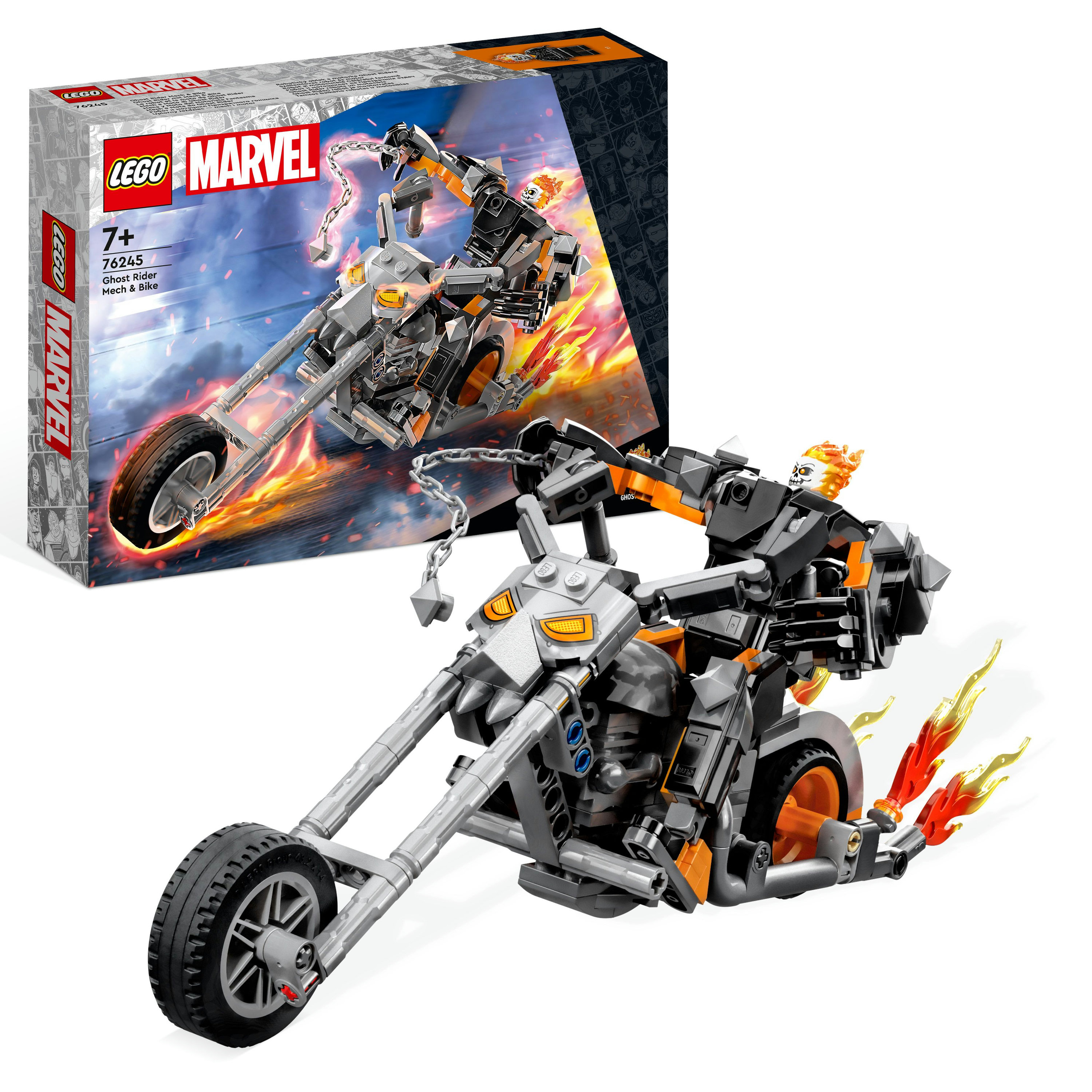 LEGO Marvel Super Heroes Mech e Moto di Ghost Rider