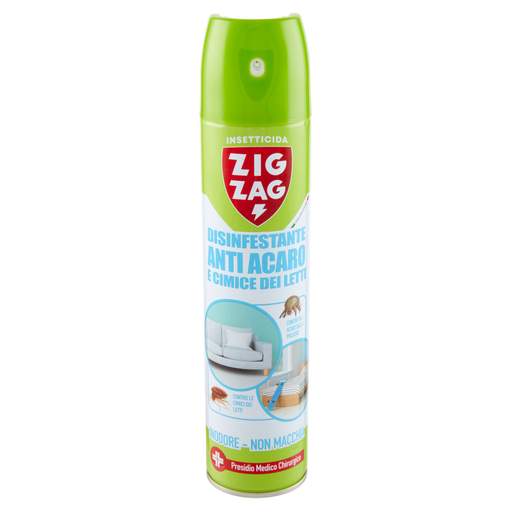Zig Zag Disinfestante Anti Acaro e Cimice dei Letti 300 ml