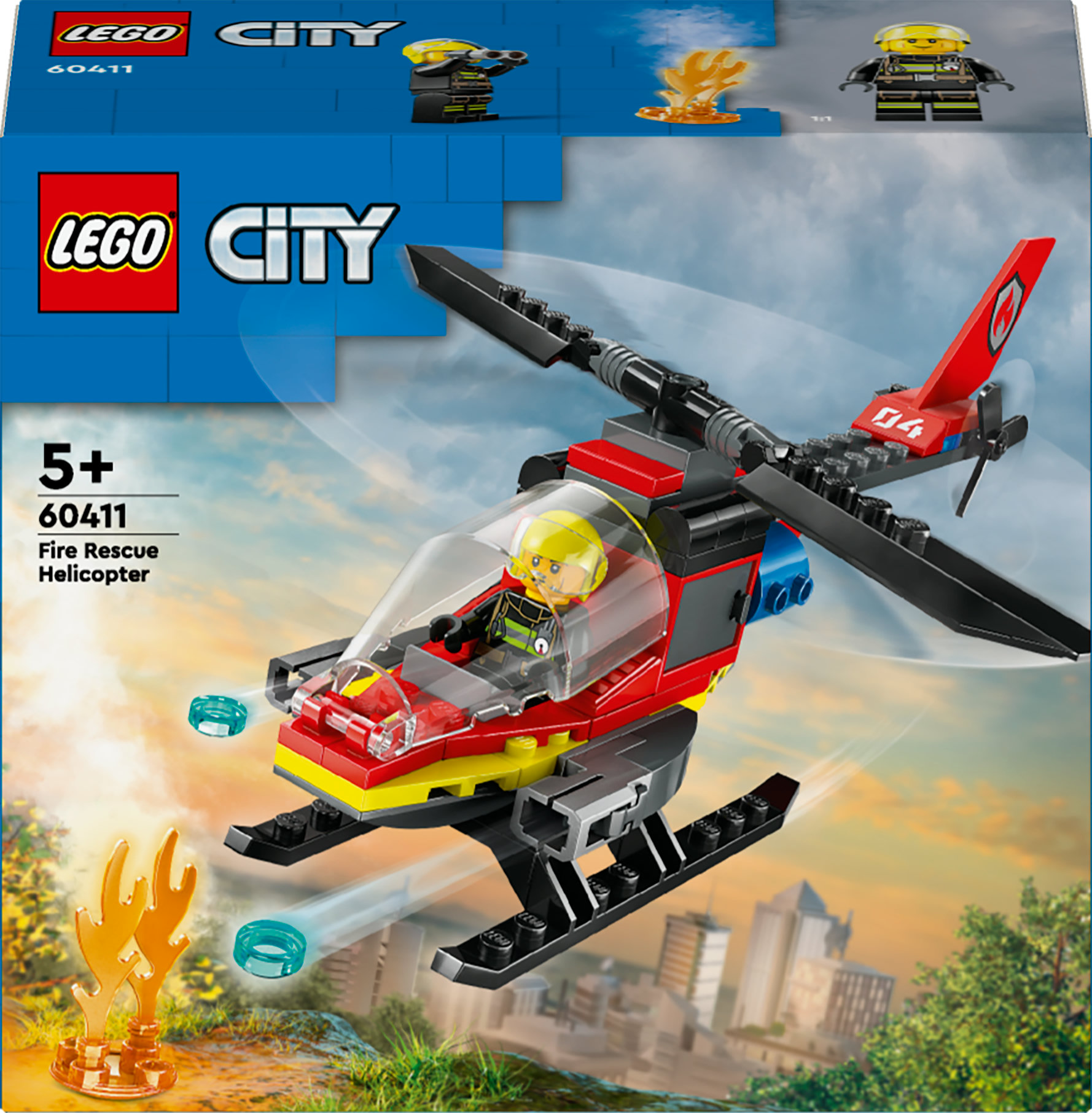 LEGO City Elicottero dei pompieri