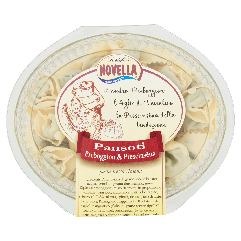 Pastificio Novella Pansoti Preboggion e Prescins&ecirc;ua 400 g
