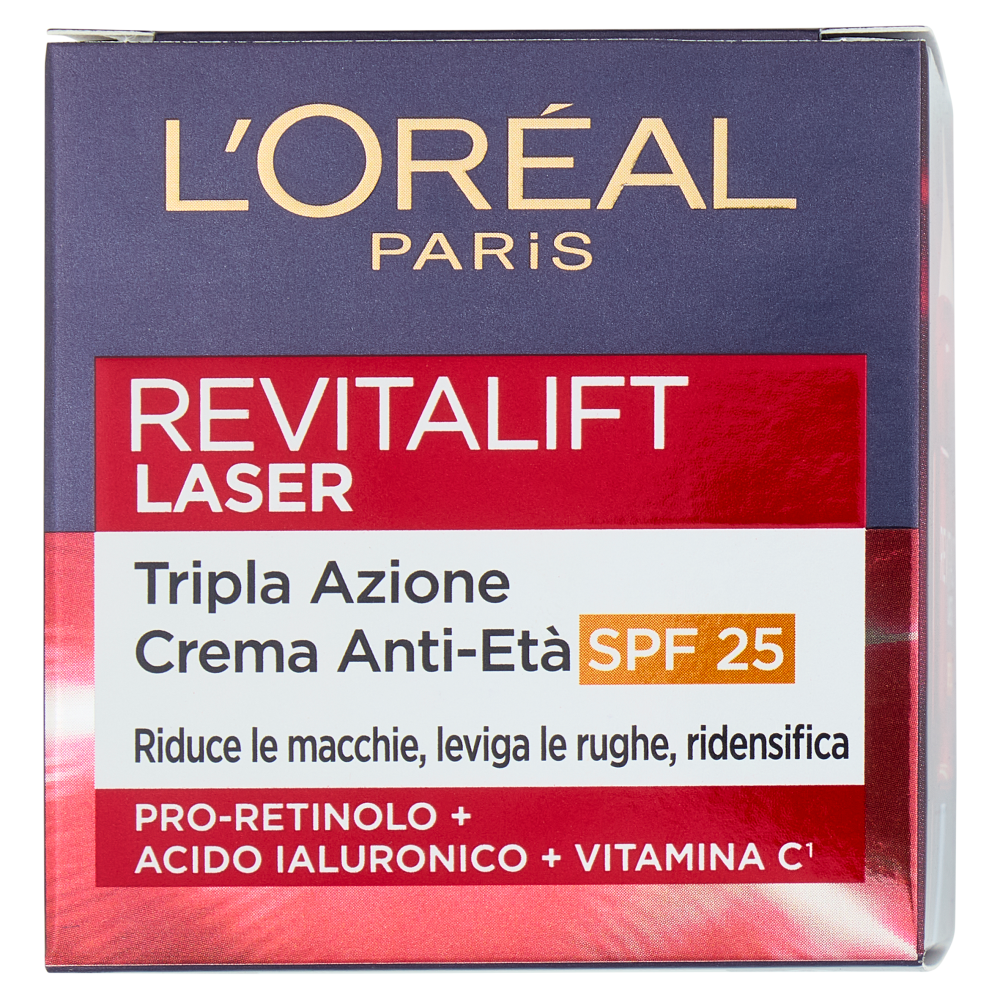L'Or&eacute;al Paris Revitalift Laser Tripla Azione Crema Anti-Et&agrave; SPF 25 50 ml