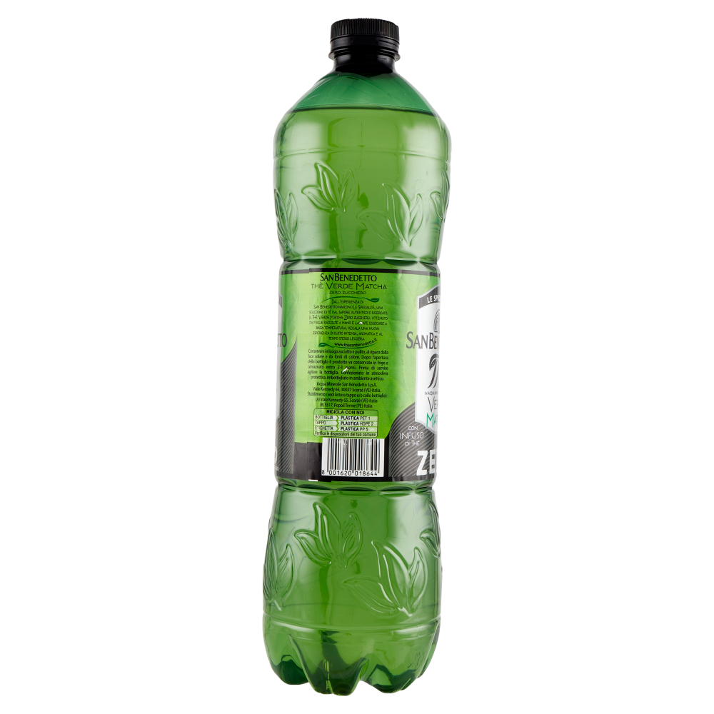 San Benedetto Thè Le Specialità Verde Matcha Zero 1,5L