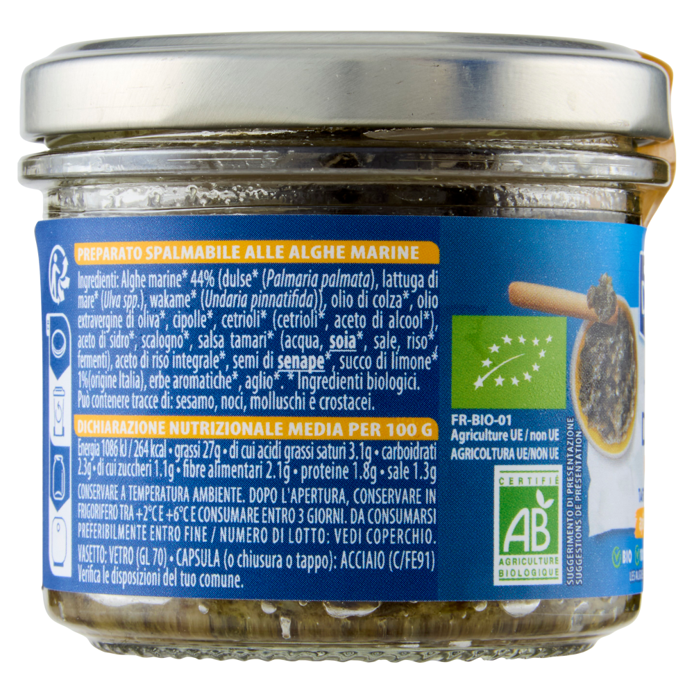 Delpierre Tartare di Alghe con limone 90 g