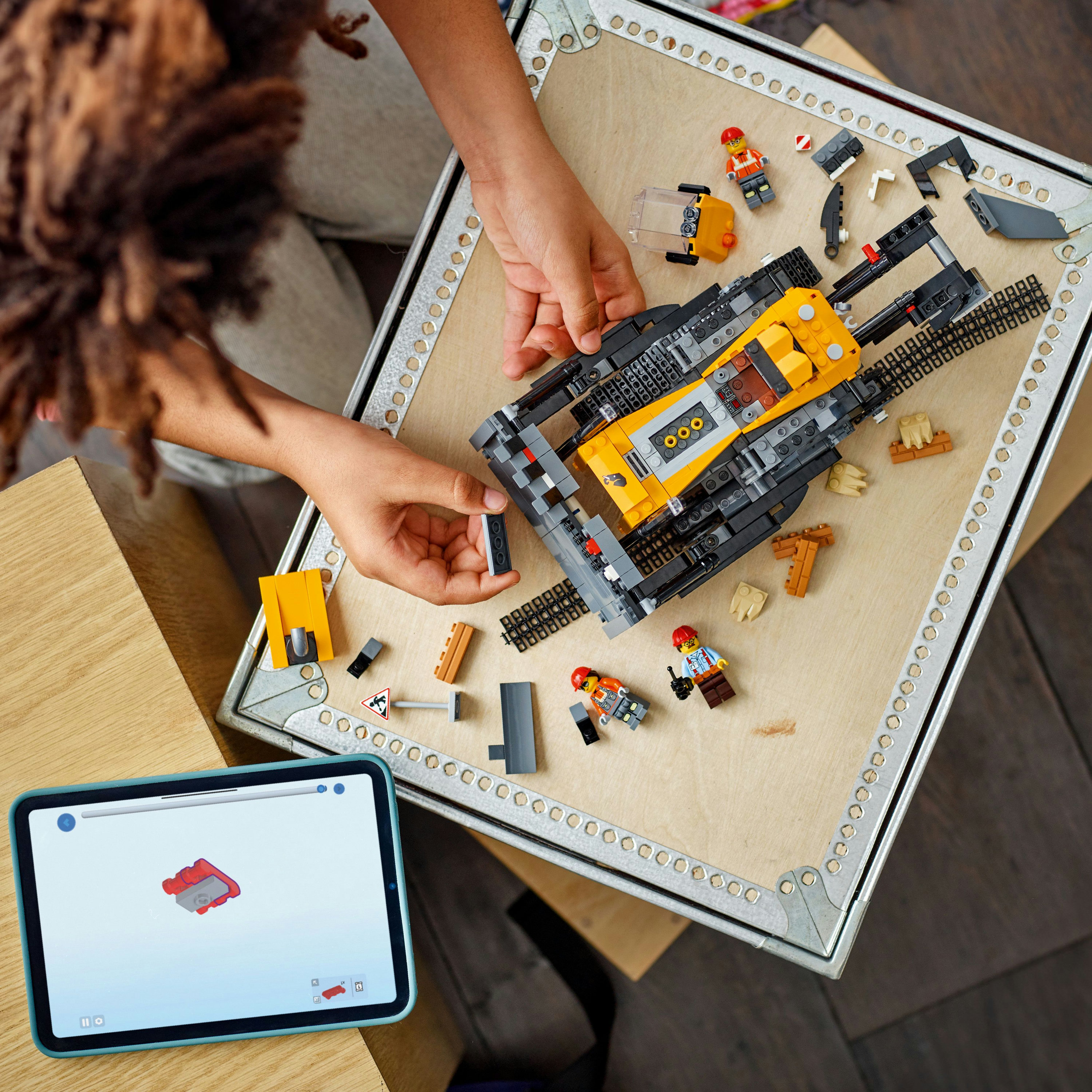 LEGO City Bulldozer giallo