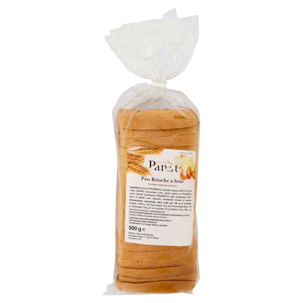 PanEt Pan Brioche a fette 500 g