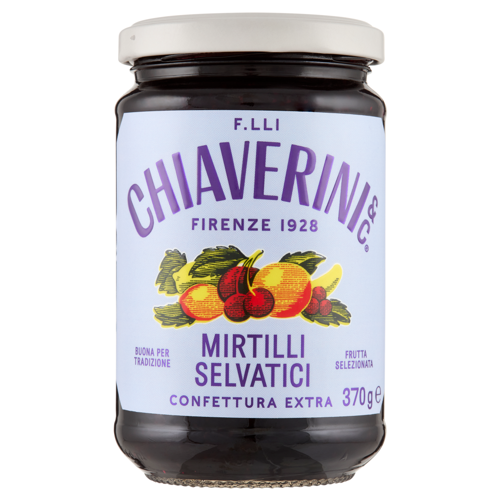 F.lli Chiaverini & C. Mirtilli Selvatici Confettura Extra 370 g